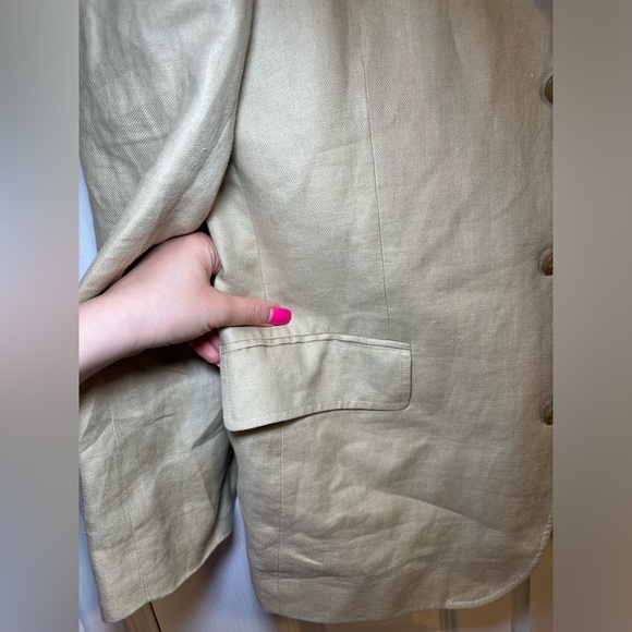 J.Crew - Luxuries Men's Blazer Crosby Classic-fit Suit Jacket 100% Irish Linen - Picture 5 of 13